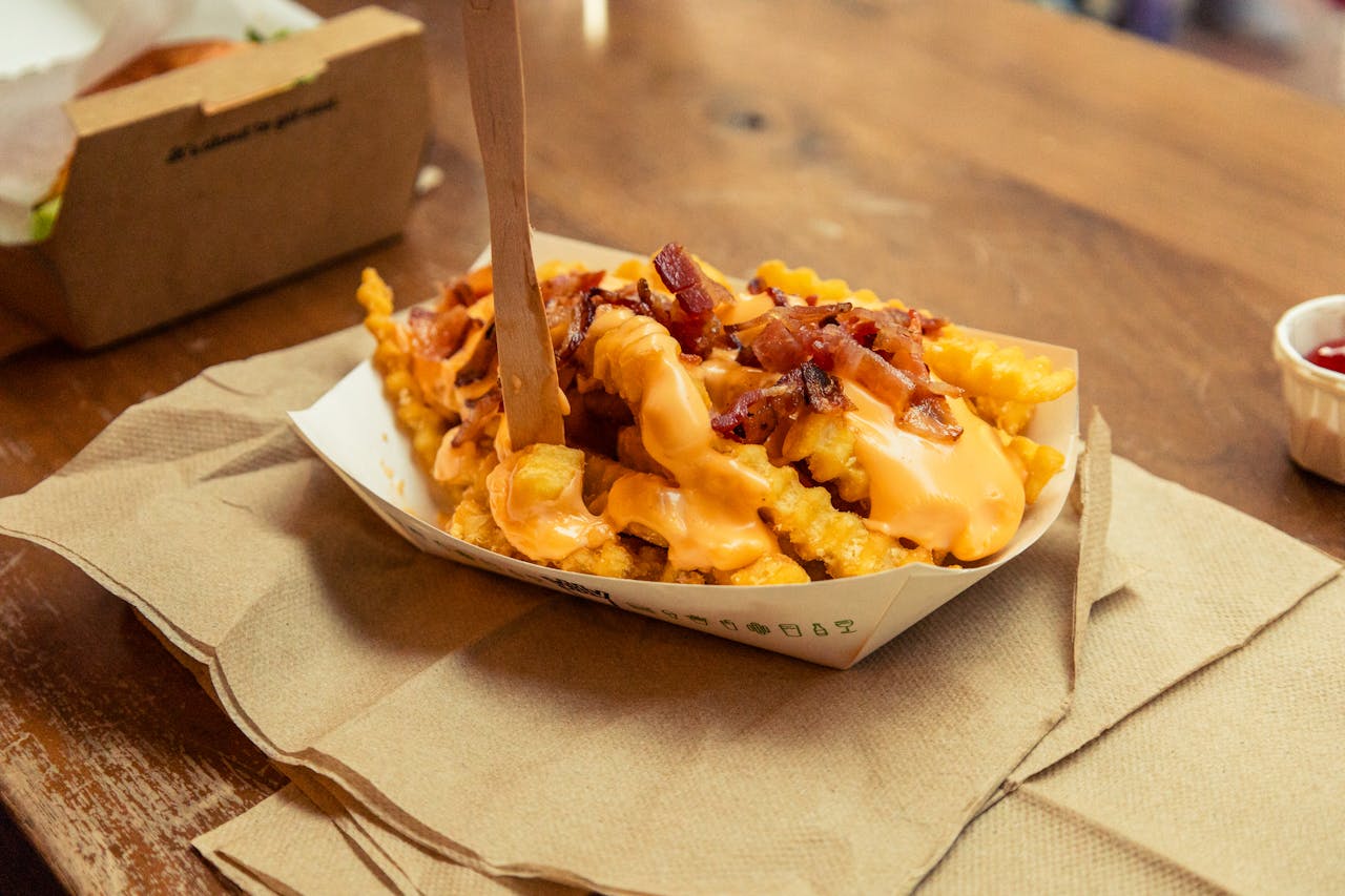 Best fries in Nairobi - Kraft Boba Cheese Fries 