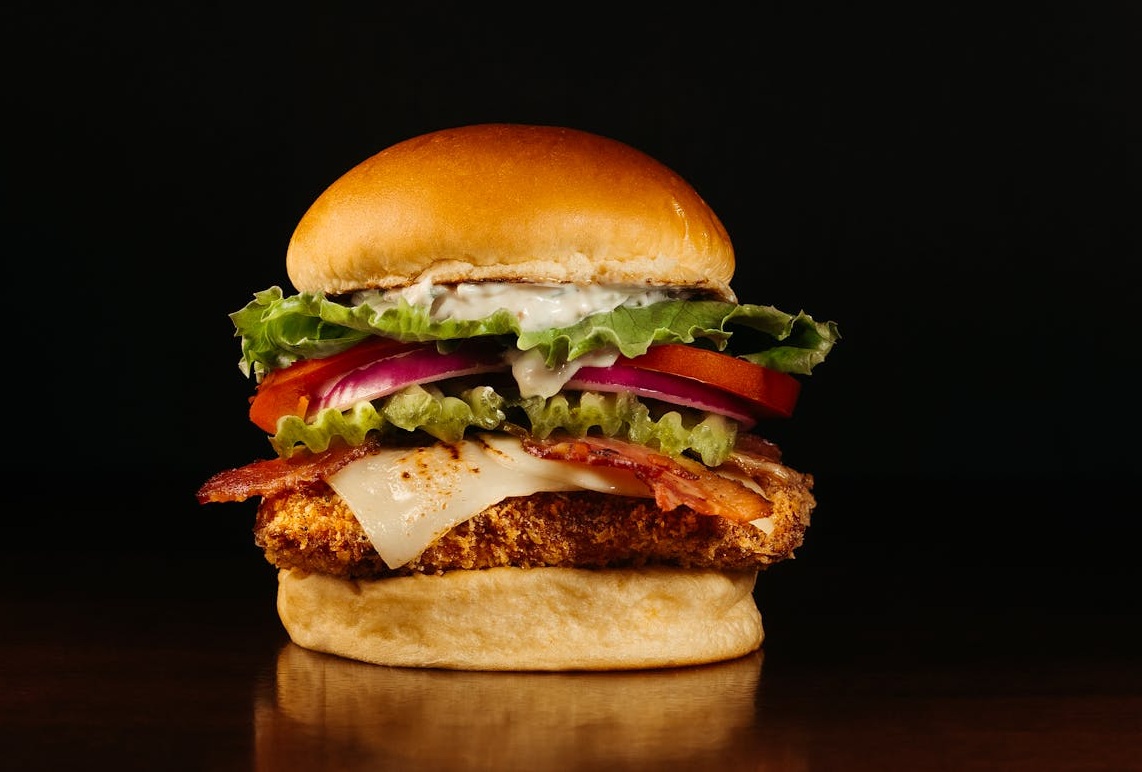 Best burgers in Nairobi - Kraft Boba Chicken Crumb Burger