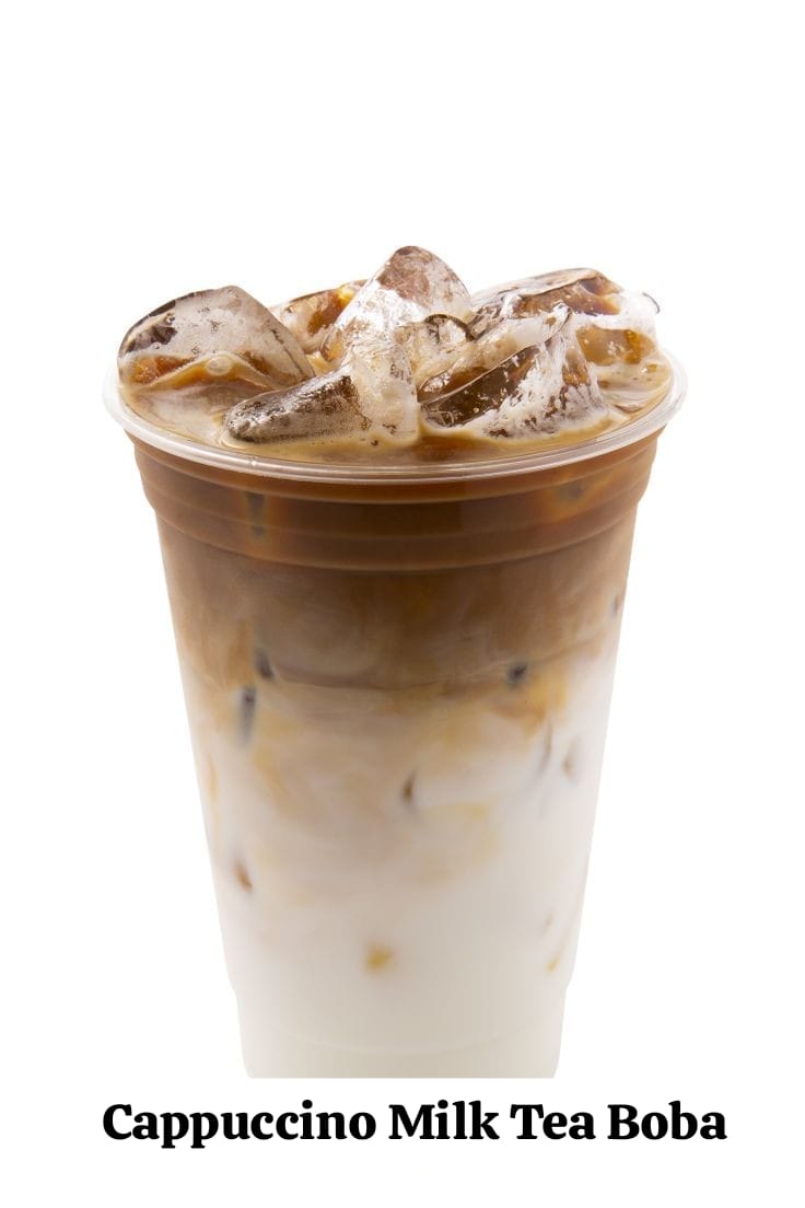 Cappuccino milk tea series 