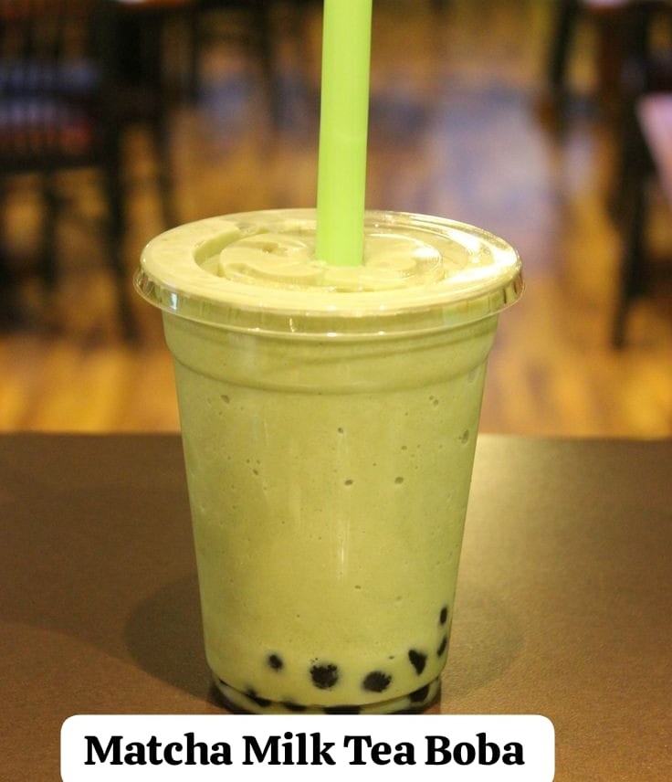 Best milk tea series in Nairobi - Kraft Boba Matcha Milk Tea Series