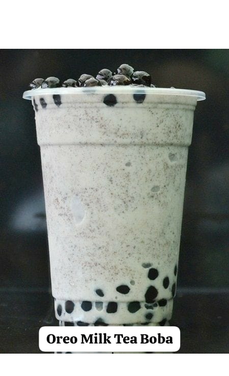 Best milk tea series in Nairobi - Kraft Boba Oreo Milk Tea Series