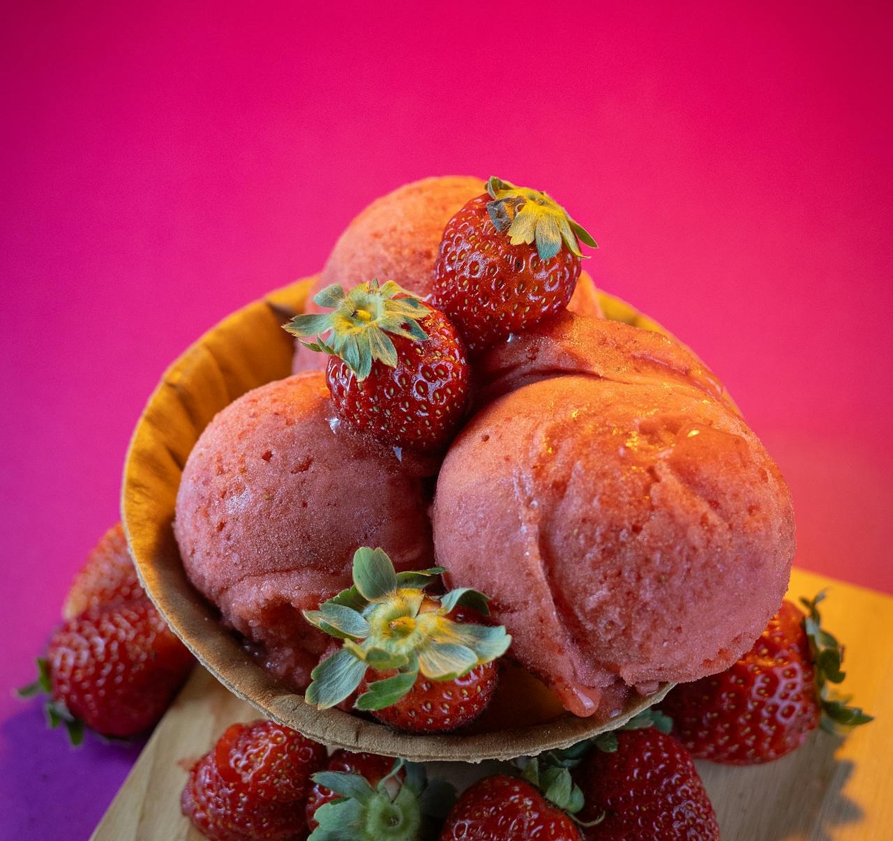 Best icecream in Nairobi - Kraft Boba Strawberry icecream