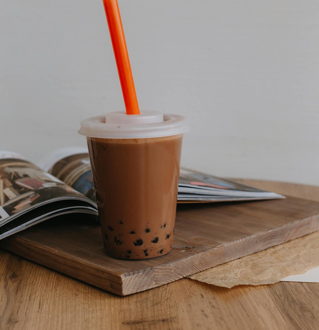 Best milk tea series in Nairobi - Kraft Boba Toffee Milk Tea Series