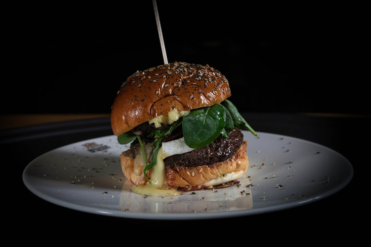 Best burgers in Nairobi - Kraft Boba Spicy Tofu Veggie Burger